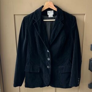 Vintage Butterfly Women’s Sz 6 Black Velvet 100% Cotton (Sz10 Vtg)